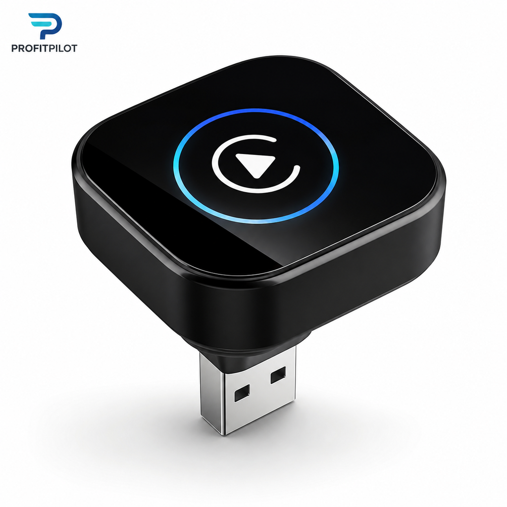 2-in-1 Wireless CarPlay & Android Auto Adapter for OEM Wired Systems