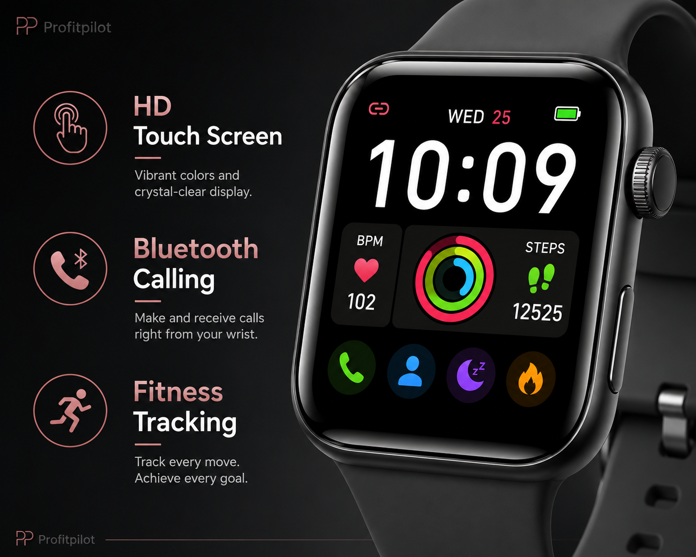 Smart Watch For Women Men Wristwatch Bluetooth Connected Phone Player Music Fitness Sport Bracelet Sleep Monitor Digital Watches